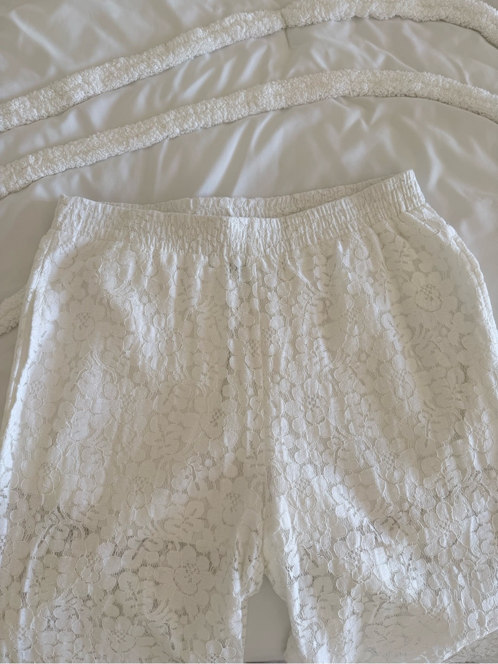 🌤️Steve Madden White Lace Pants - Picture 9 of 12